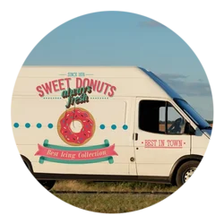 floacage vehicule de societe, Autocollant utiltaires 