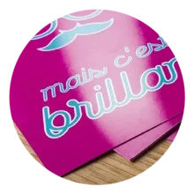 impression,flyers ultra brillant