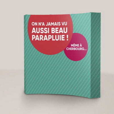 impression-stand-parapluie PUBLICITAIRE