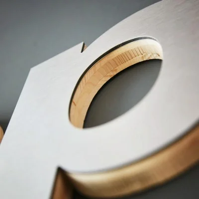 logo lettres bois pas cher