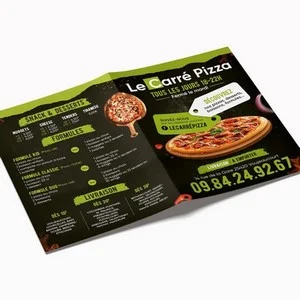 Menu pizza le carre pizza 25