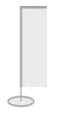 Oriflamme & Drapeau publicitaire rectangle