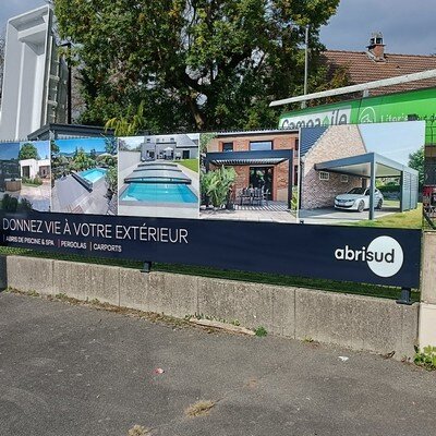 panneau dibond sochaux piscine