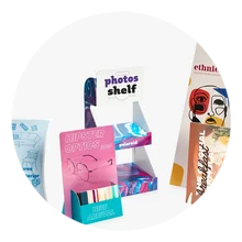 Présentoir de comptoir création