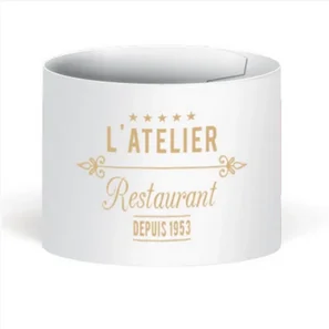 rond de serviette papier jetable