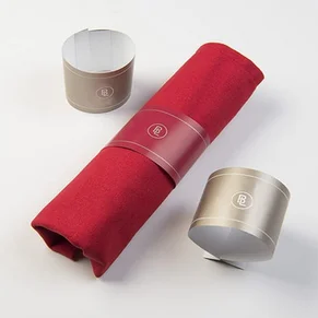 rond de serviette papier jetable