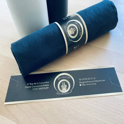 rond de serviette papier jetable