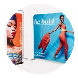 Stand tubulaire impression création