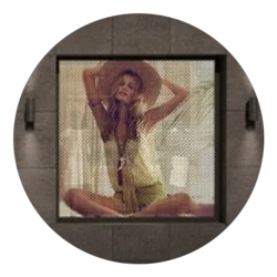 Sticker micro-perforé belfort