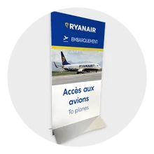  Totem rigide personnalisé création