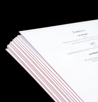 Impression de Flyer Triplex, création, vente