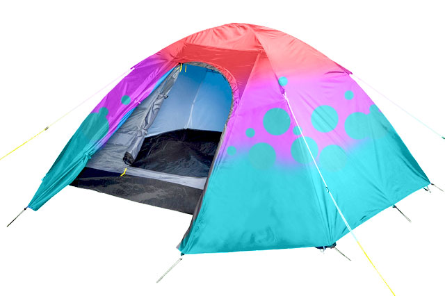 Various Colored Tents